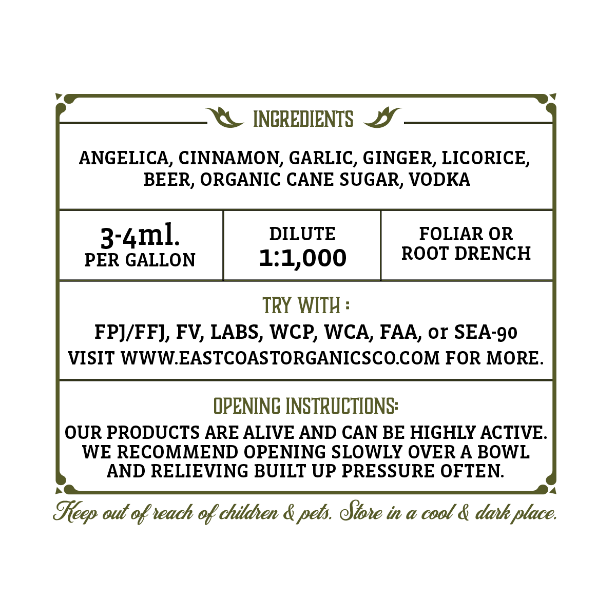 OHN - Oriental Herbal Nutrient