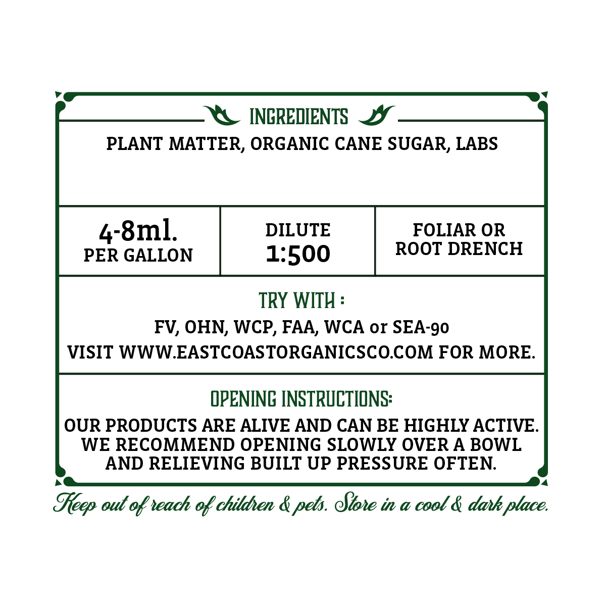 FPJ - Fermented Plant Juice